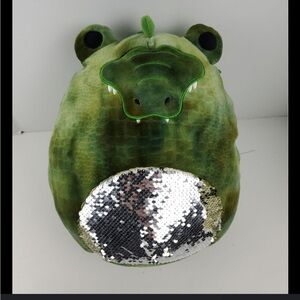 Squishmallow Archie the alligator sequins belly